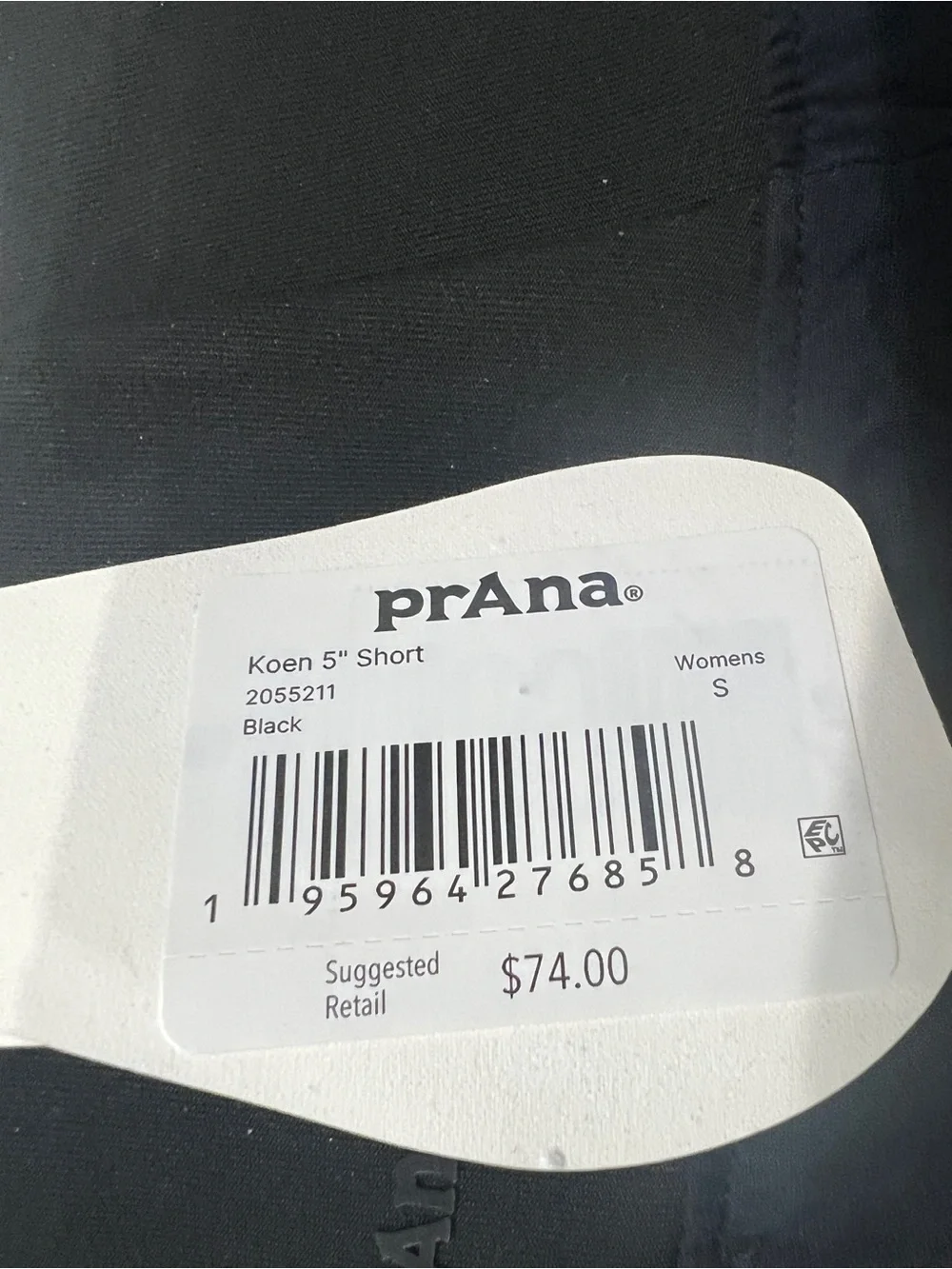Prana lightweight black